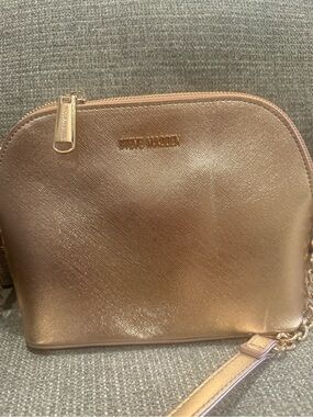 Steve Madden rose gold crossbody bag